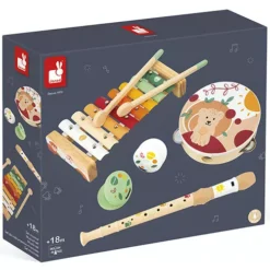 Janod Muziekinstrumenten Sunshine 17 Janod Muziekinstrumenten Sunshine -Kinderspeelgoed 117615 1