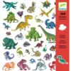Djeco Stickers Dinosaurussen - 160st -Kinderspeelgoed 160 stickers dino djeco1