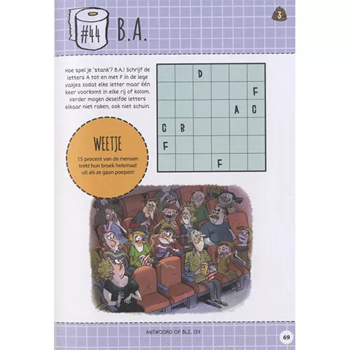 Veltman Uitgevers 101 Dingen Om Te Doen Terwijl Je Op De Wc Zit 12 Veltman Uitgevers 101 Dingen Om Te Doen Terwijl Je Op De Wc Zit - Afbeelding 10