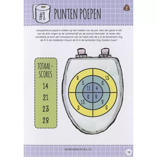 Veltman Uitgevers 101 Dingen Om Te Doen Terwijl Je Op De Wc Zit 10 Veltman Uitgevers 101 Dingen Om Te Doen Terwijl Je Op De Wc Zit - Afbeelding 8