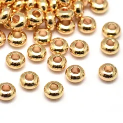 La Petite épicerie Kralendoosje Met 20 Heishi Kralenverdelers - 3 Mm - Goud -Kinderspeelgoed 178074 la petite picerie kralendoosje met 20 heishi kralenverdelers 3 mm goud ilovespeelgoed.nl