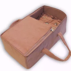 Mamamemo Mama Memo Poppenreiswieg Corduroy Roze - 40 Cm 11 Mamamemo Mama Memo Poppenreiswieg Corduroy Roze - 40 Cm -Kinderspeelgoed 20143 3 01