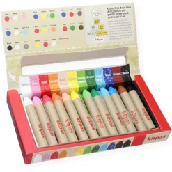 Kitpas Waskrijt Rijstwax - Medium - 12st