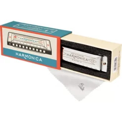 Rex London Mondharmonica -Kinderspeelgoed 29561 harmonica with cleaning cloth
