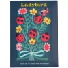 Rex London Blanco Kaart Lieveheersbeestjes -10st -Kinderspeelgoed 29899 1 lady birds pack of 10 cards envelopes