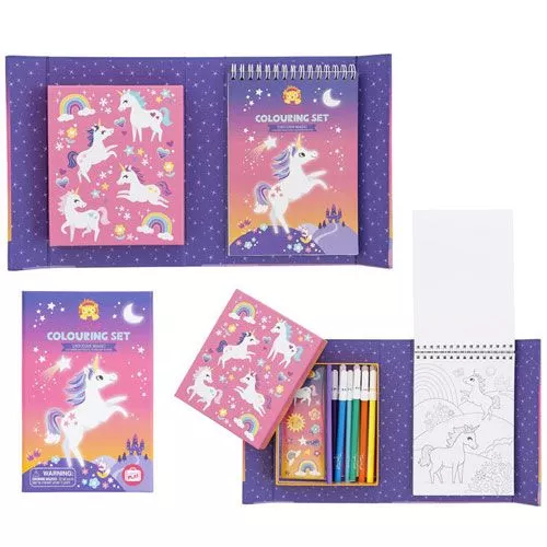 Tiger Tribe Inkleurset - Magische Eenhoorns 5 Tiger Tribe Inkleurset - Magische Eenhoorns - Afbeelding 3