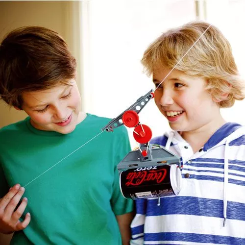 4m Bouwset Kabelbaan Met Blik 4 4m Bouwset Kabelbaan Met Blik - Afbeelding 2