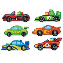 4m Gips En Verfpakket - Racers -Kinderspeelgoed 4m gips en verfpakket racers 1