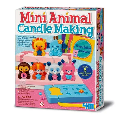 4m Knutselset Kaarsen Diertjes 3 4m Knutselset Kaarsen Diertjes