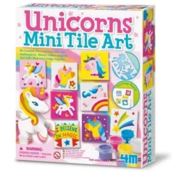 4m Magnetische Minitegel Kunst - Eenhoorn