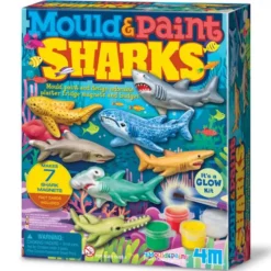 4m Gips En Verfpakket - Haaien