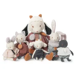 Moulin Roty Knuffelkonijn - 44 Cm -Kinderspeelgoed 715023 moulin roty knuffelkat apre s le pluie 30 cm ilovespeelgoed.nl1 2