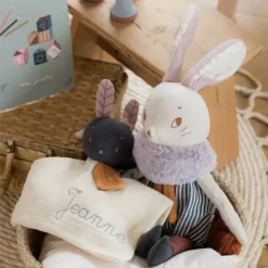 Moulin Roty Knuffelkonijn - 44 Cm -Kinderspeelgoed 715024 moulin roty knuffelkonijn apre s le pluie 44 cm ilovespeelgoed.nl4