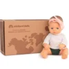 Miniland Babypop Europees Met Poppenkleding Meisje - 32 Cm -Kinderspeelgoed 8231216