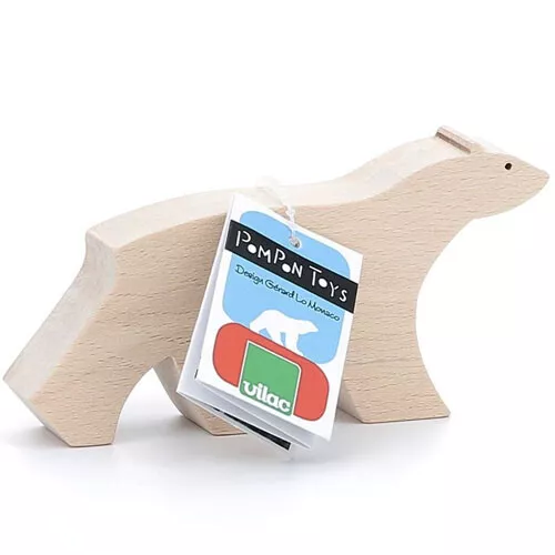 Vilac Speelfiguur Pompon Ijsbeer 5 Vilac Speelfiguur Pompon Ijsbeer - Afbeelding 3