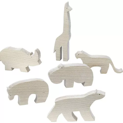 Vilac Speelfiguur Pompon Ijsbeer 4 Vilac Speelfiguur Pompon Ijsbeer - Afbeelding 2