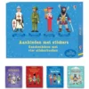 Uitgeverij Usborne Vier Stickerboeken Voor Jongens -Kinderspeelgoed aankledenmetstickers