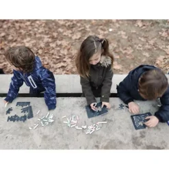 Andreu Toys Krijtbord Puzzels - 4x12st -Kinderspeelgoed andreu toys krijtbord puzzels 4x12st 5