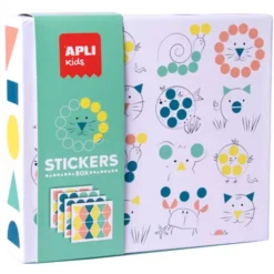 Apli Kids Stickerset Geometrische Dieren