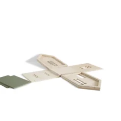 Babai Toys Magnetisch Poppenhuis - Khaki - L 18 Babai Toys Magnetisch Poppenhuis - Khaki - L -Kinderspeelgoed babai toys magnetisch poppenhuis khaki l 11