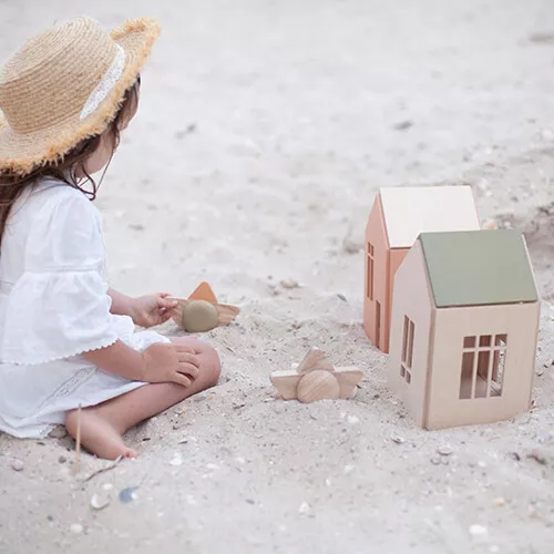 Babai Toys Magnetisch Poppenhuis - Khaki - L 11 Babai Toys Magnetisch Poppenhuis - Khaki - L - Afbeelding 9