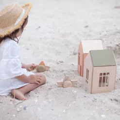 Babai Toys Magnetisch Poppenhuis - Roze - L -Kinderspeelgoed babai toys magnetisch poppenhuis roze l 12