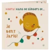 By Bora Verjaardagskaart Met Envelop - Vis -Kinderspeelgoed by bora verjaardagskart met envelop vis