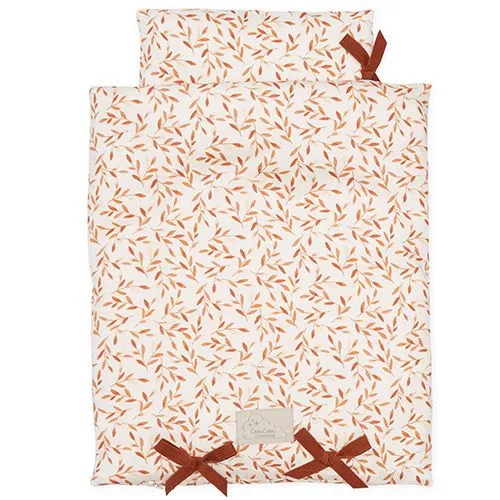 Cam Cam Copenhagen Cam Cam Poppendekbed En Kussen - Caramel Leaves 3 Cam Cam Copenhagen Cam Cam Poppendekbed En Kussen - Caramel Leaves