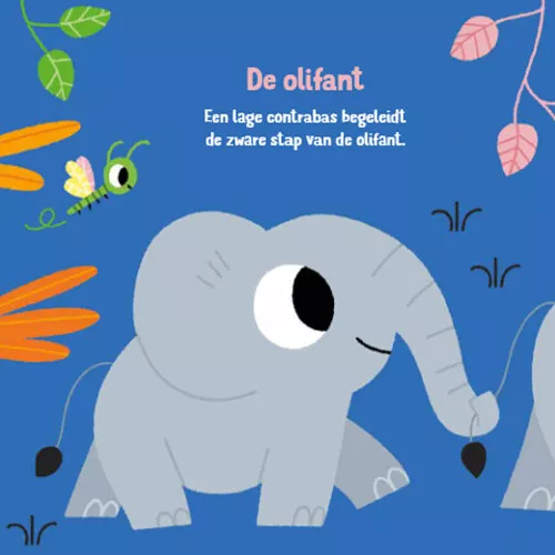 Uitgeverij Clavis Geluidenboek Dierencarnaval 6 Uitgeverij Clavis Geluidenboek Dierencarnaval - Afbeelding 4