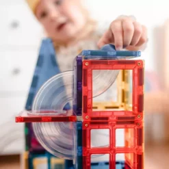 Connetix Magnetische Tegels Knikkerbaan - 92st 14 Connetix Magnetische Tegels Knikkerbaan - 92st -Kinderspeelgoed connetix knikkerbaan 92st 2