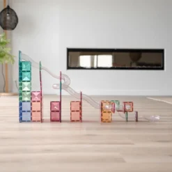 Connetix Magnetische Tegels Knikkerbaan - Pastel - 80st -Kinderspeelgoed connetix magnetische tegels knikkerbaan pastel 80st 11