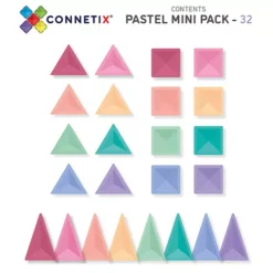 Connetix Magnetische Tegels Pastel - Mini - 32st 15 Connetix Magnetische Tegels Pastel - Mini - 32st -Kinderspeelgoed connetix magnetische tegels pastel mini 32st 7