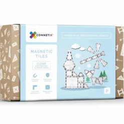 Connetix Magnetische Tegels Startersset - Clear - 34st