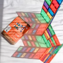 Connetix Magnetische Tegels Uitbreidingsset - Rainbow - 40st -Kinderspeelgoed connetix uitbreidingsset rainbow 40st 4