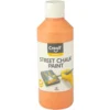 Creall Stoepkrijtverf 250 Ml - Oranje 2 Creall Stoepkrijtverf 250 Ml - Oranje -Kinderspeelgoed creall stoepkrijtverf 250 ml oranje