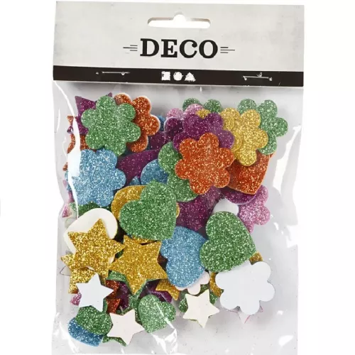 Creativ Company Eva Foam Stickers - Divers - 100st 4 Creativ Company Eva Foam Stickers - Divers - 100st - Afbeelding 2