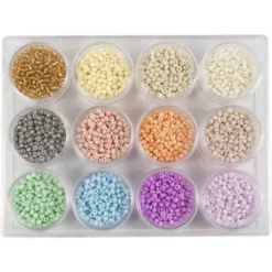 Creativ Company Kralendoosjes Rocailles Pastel - 12st