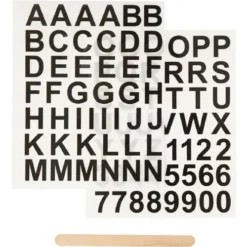 Creativ Company Rub-on Stickers Letters En Cijfers