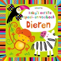Uitgeverij Usborne Baby's Eerste Speel- En Voelboek Dieren