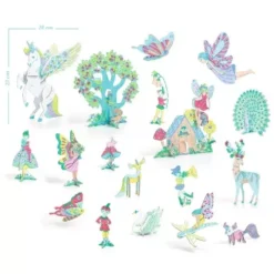 Djeco 3D Kleurplaat Speelfiguren - Feeënwereld 15 Djeco 3D Kleurplaat Speelfiguren - Feeënwereld -Kinderspeelgoed dj08008 djeco 3d kleurplaat speelfiguren feeenwereld2