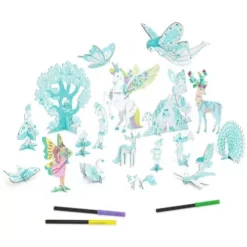 Djeco 3D Kleurplaat Speelfiguren - Feeënwereld 14 Djeco 3D Kleurplaat Speelfiguren - Feeënwereld -Kinderspeelgoed dj08008 djeco 3d kleurplaat speelfiguren feeenwereld6