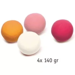 Djeco 4 Potjes Boetseerklei - Sweet -Kinderspeelgoed djeco 4 potjes boetseerklei sweet dj09026