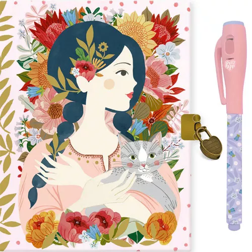 Djeco Dagboek Magische Pen - Oana 3 Djeco Dagboek Magische Pen - Oana