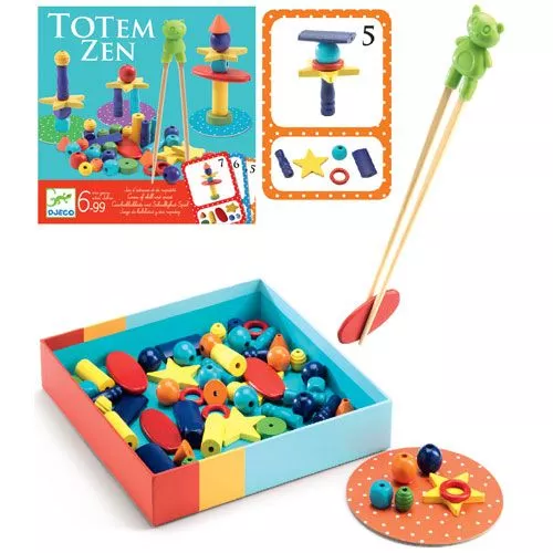 Djeco Evenwichtsspel Totem Zen 3 Djeco Evenwichtsspel Totem Zen