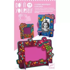 Djeco Knutselset Mozaïek Fotolijsten Sprookjes -Kinderspeelgoed djeco mozaiek fotolijsten5jr1