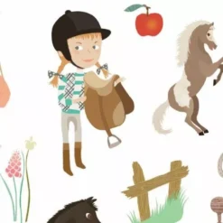 Djeco Stickers Paarden - 160st -Kinderspeelgoed djeco stickers paarden 160st 2