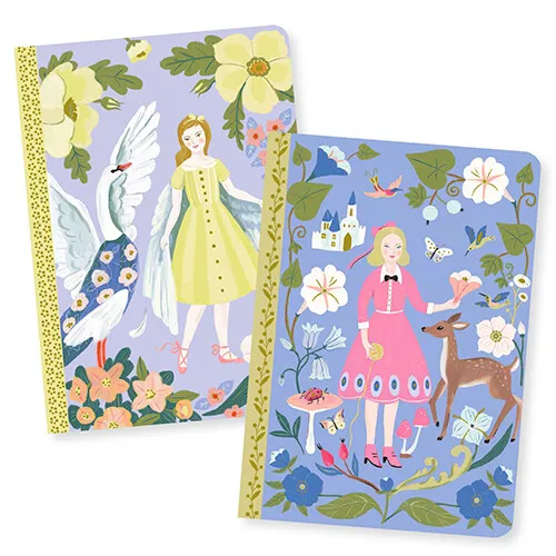 Djeco A6 Notitieboekje Sabina 2st 3 Djeco A6 Notitieboekje Sabina 2st