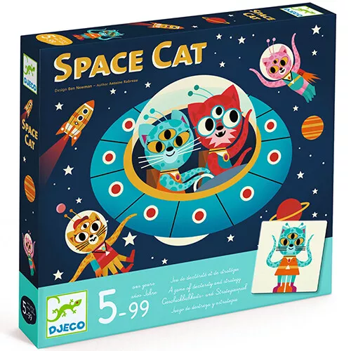 Djeco Behendigheids- En Strategiespel Space Cat 3 Djeco Behendigheids- En Strategiespel Space Cat