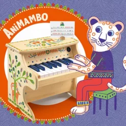 Djeco Elektronische Piano Animambo 12 Djeco Elektronische Piano Animambo -Kinderspeelgoed djeco elektronische piano animambo 3