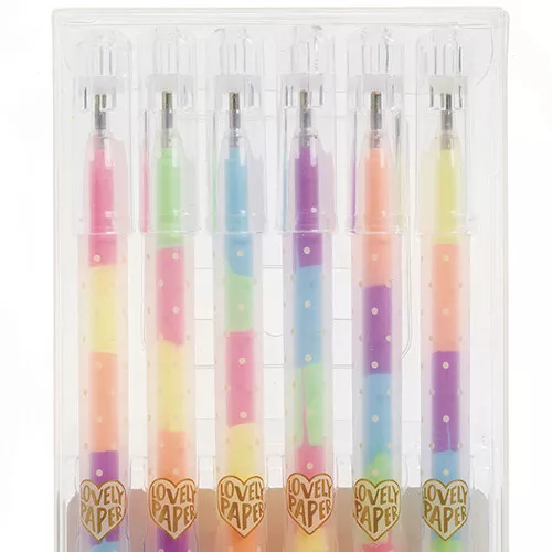 Djeco Gelpennen - Pastel - 6st 4 Djeco Gelpennen - Pastel - 6st - Afbeelding 2